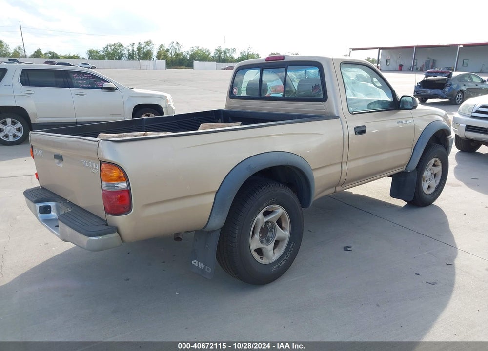 2001 TOYOTA TACOMA VIN: 5TEPM62N41Z802079