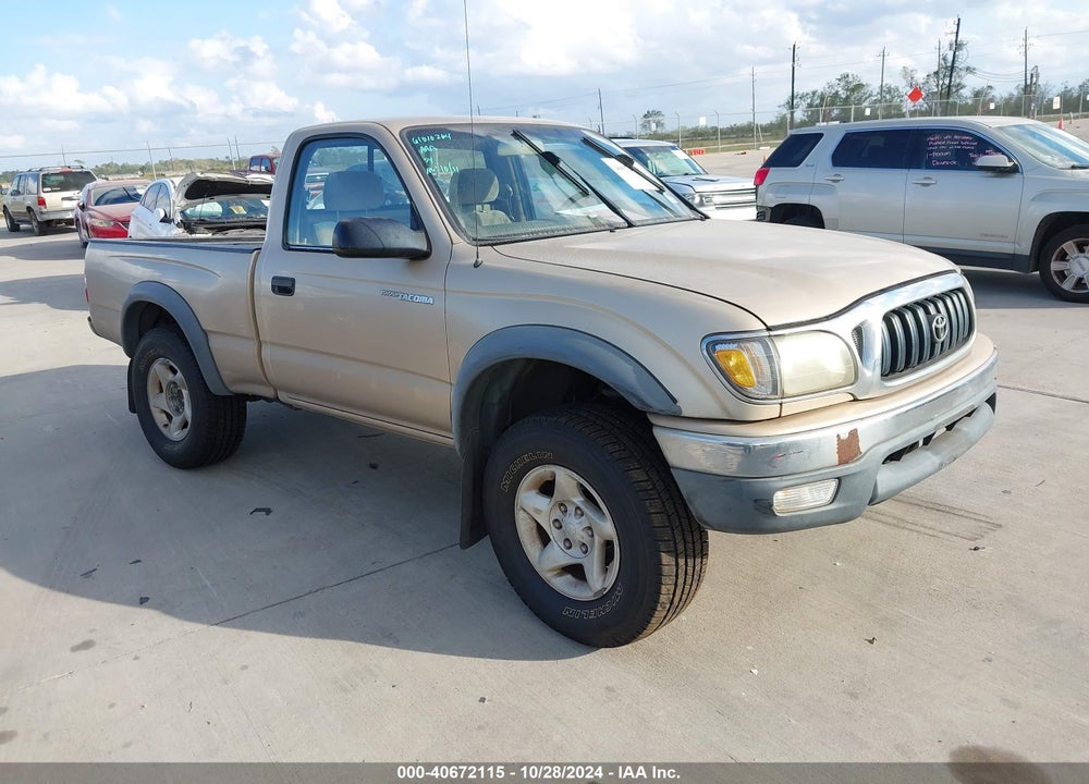 2001 TOYOTA TACOMA VIN: 5TEPM62N41Z802079
