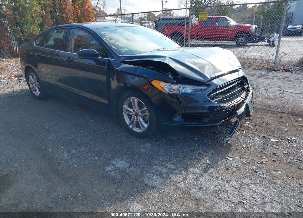 2018 FORD FUSION SE VIN: 3FA6P0HD0JR250908