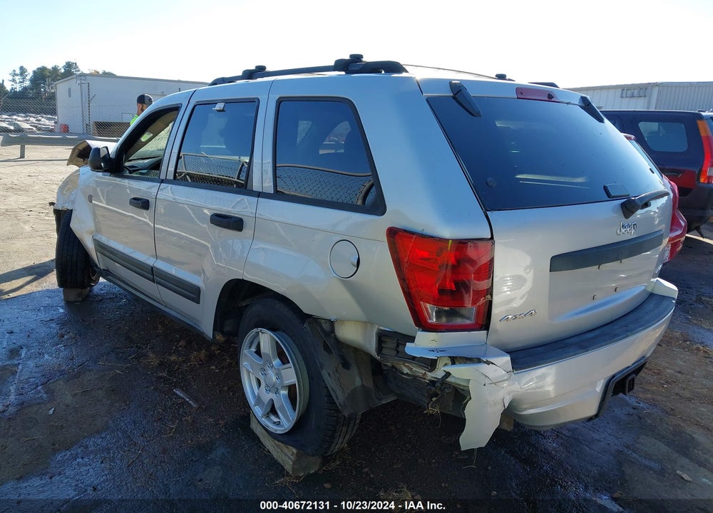2005 JEEP GRAND CHEROKEE LAREDO VIN: 1J4GR48K75C563063
