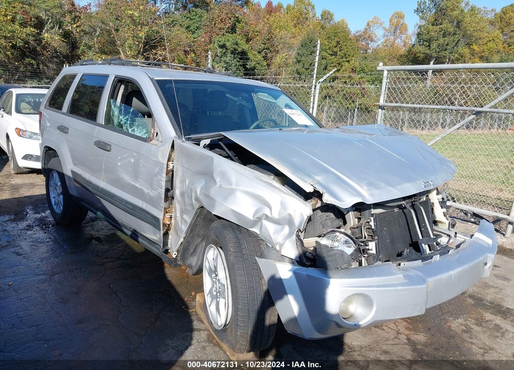 2005 JEEP GRAND CHEROKEE LAREDO VIN: 1J4GR48K75C563063