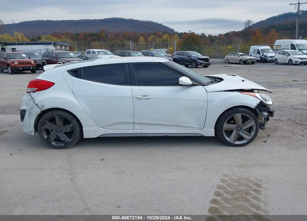 2015 HYUNDAI VELOSTER TURBO R-SPEC VIN: KMHTC6AE0FU222603