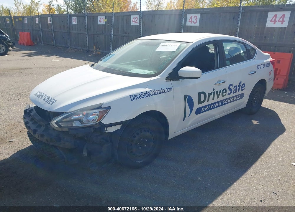 2017 NISSAN SENTRA SV VIN: 3N1AB7AP8HY302367
