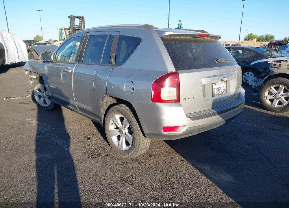 2016 JEEP COMPASS LATITUDE VIN: 1C4NJDEB8GD781888