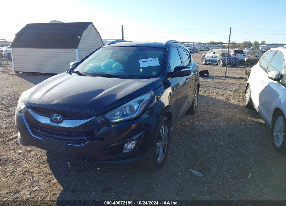 2015 HYUNDAI TUCSON LIMITED VIN: KM8JU3AGXFU110461