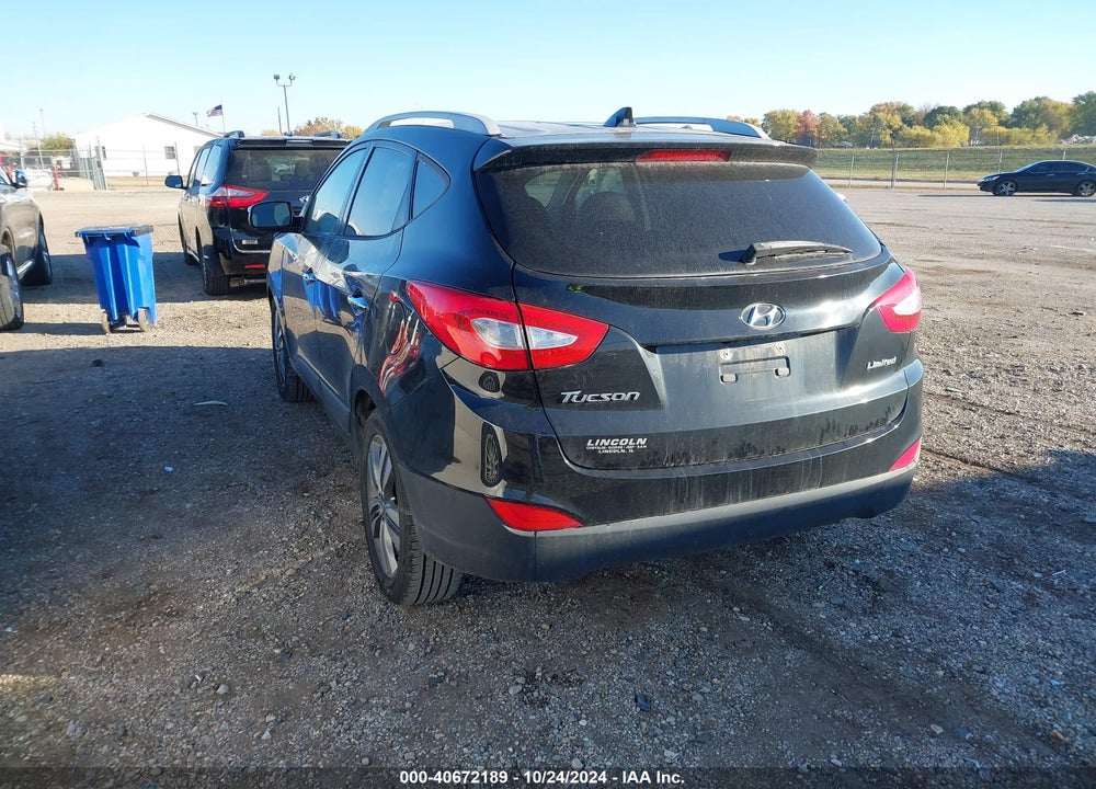 2015 HYUNDAI TUCSON LIMITED VIN: KM8JU3AGXFU110461