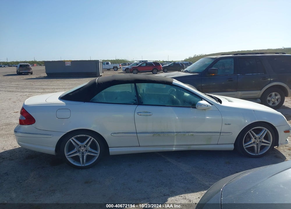 2009 MERCEDES-BENZ CLK 350 VIN: WDBTK56F59T107796