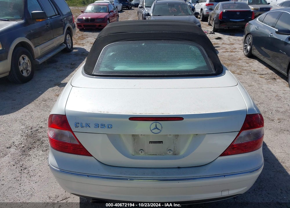 2009 MERCEDES-BENZ CLK 350 VIN: WDBTK56F59T107796