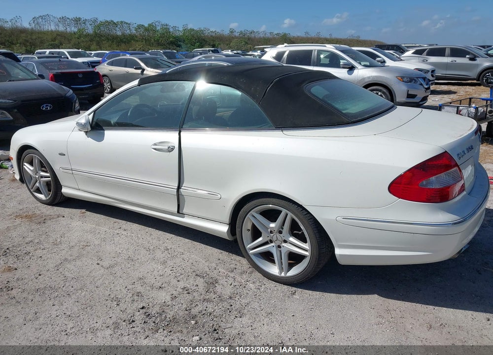 2009 MERCEDES-BENZ CLK 350 VIN: WDBTK56F59T107796