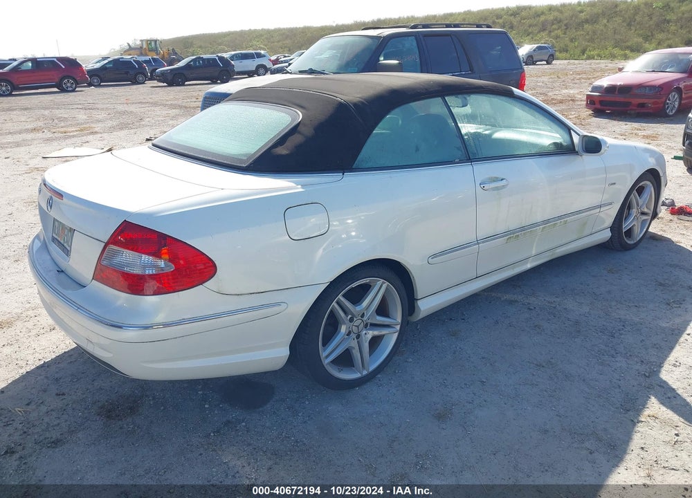 2009 MERCEDES-BENZ CLK 350 VIN: WDBTK56F59T107796