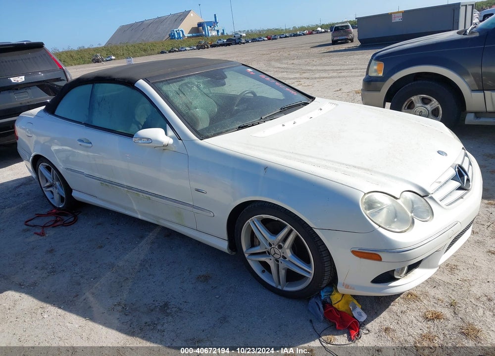 2009 MERCEDES-BENZ CLK 350 VIN: WDBTK56F59T107796