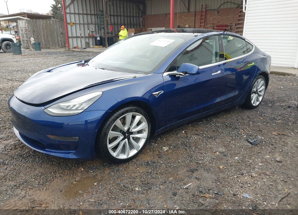 2020 TESLA MODEL 3 LONG RANGE DUAL MOTOR ALL-WHEEL DRIVE VIN: 5YJ3E1EB9LF787504