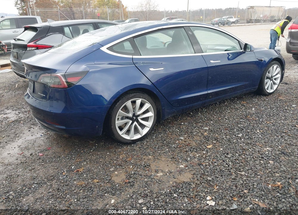 2020 TESLA MODEL 3 LONG RANGE DUAL MOTOR ALL-WHEEL DRIVE VIN: 5YJ3E1EB9LF787504