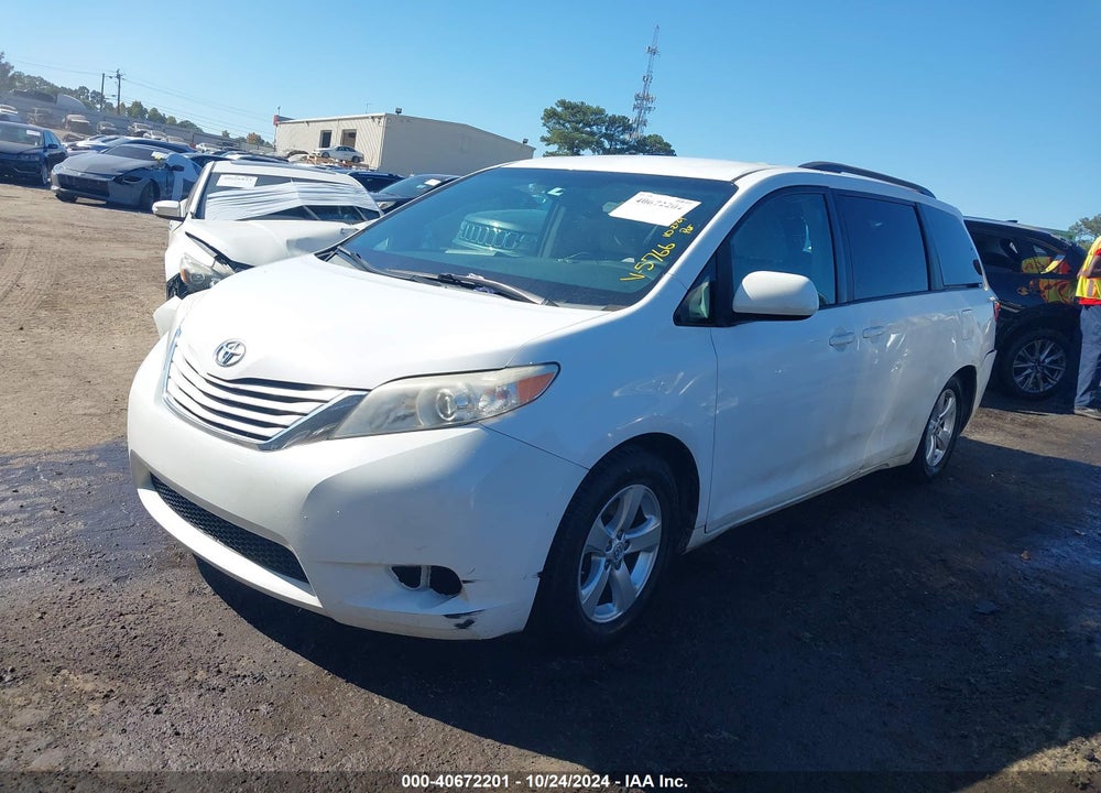 2016 TOYOTA SIENNA LE 8 PASSENGER VIN: 5TDKK3DC9GS705766