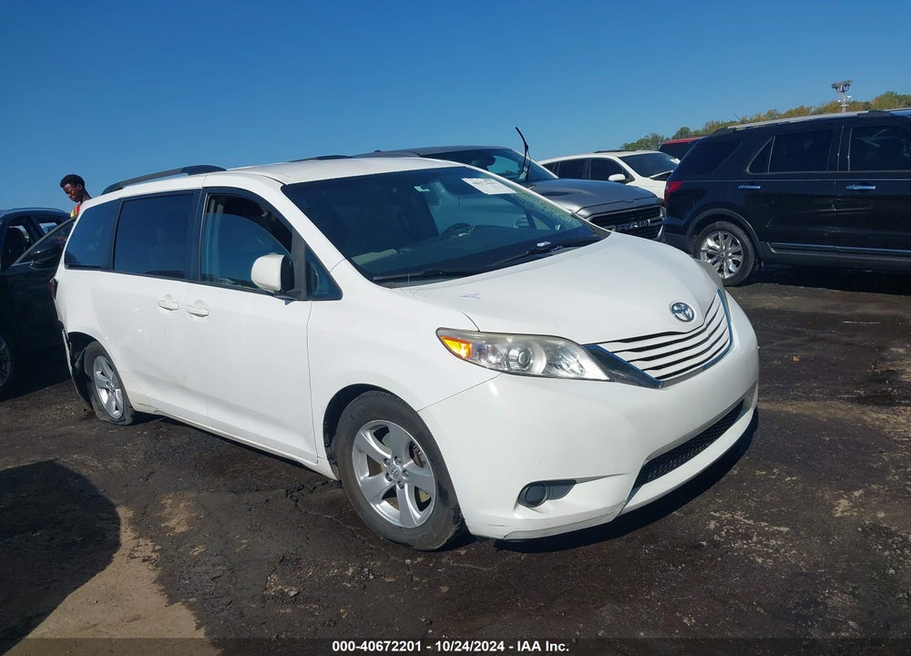 2016 TOYOTA SIENNA LE 8 PASSENGER VIN: 5TDKK3DC9GS705766