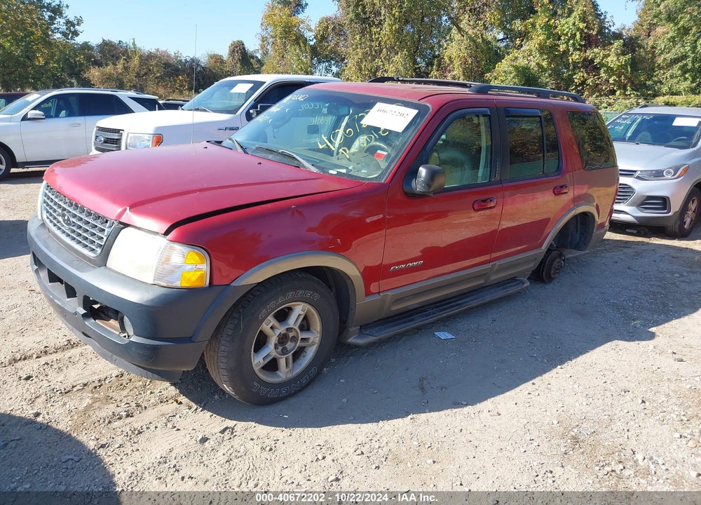 2002 FORD EXPLORER EDDIE BAUER VIN: 1FMZU74K92ZC61928