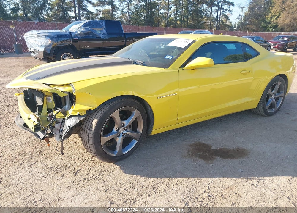 2014 CHEVROLET CAMARO 1LT VIN: 2G1FB1E38E9265042