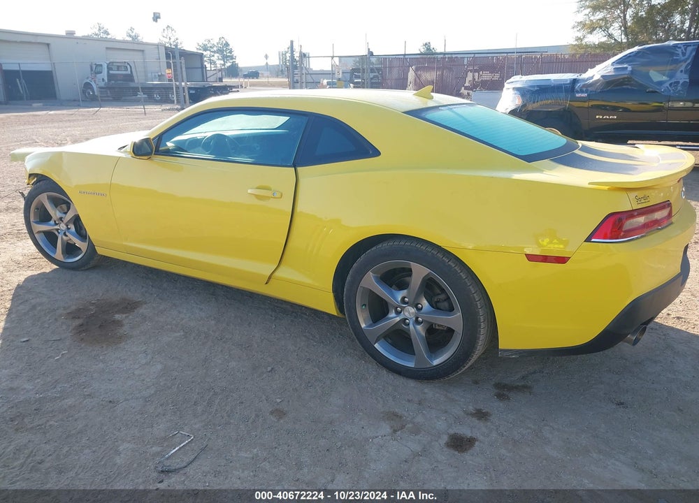 2014 CHEVROLET CAMARO 1LT VIN: 2G1FB1E38E9265042