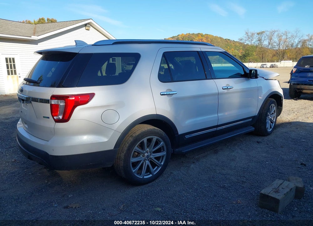 2017 FORD EXPLORER LIMITED VIN: 1FM5K8FH7HGC64424