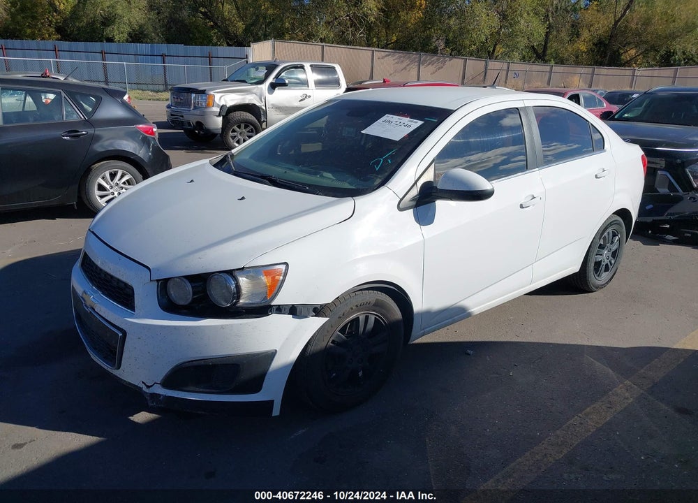 2012 CHEVROLET SONIC 1LT VIN: 1G1JD5SBXC4190772