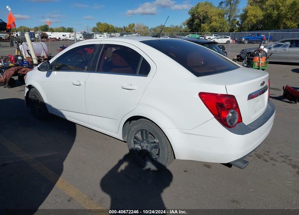 2012 CHEVROLET SONIC 1LT VIN: 1G1JD5SBXC4190772