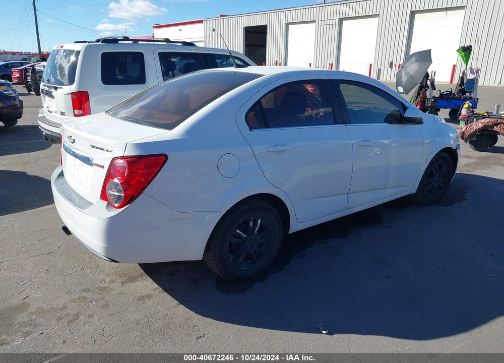 2012 CHEVROLET SONIC 1LT VIN: 1G1JD5SBXC4190772