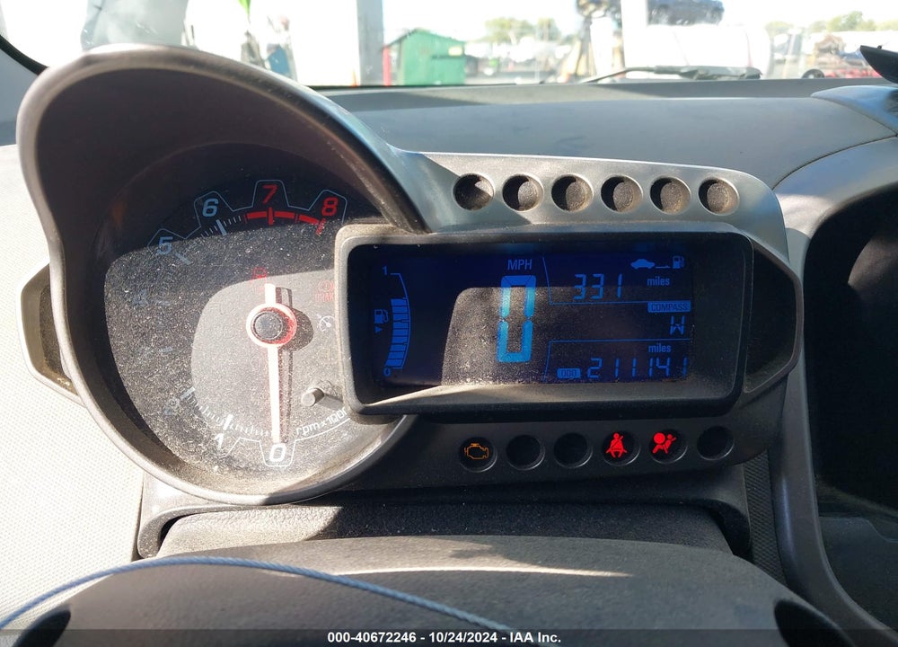 2012 CHEVROLET SONIC 1LT VIN: 1G1JD5SBXC4190772