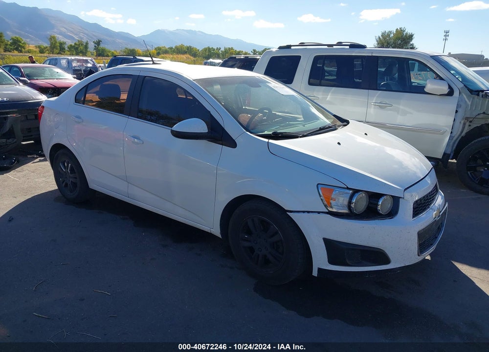 2012 CHEVROLET SONIC 1LT VIN: 1G1JD5SBXC4190772