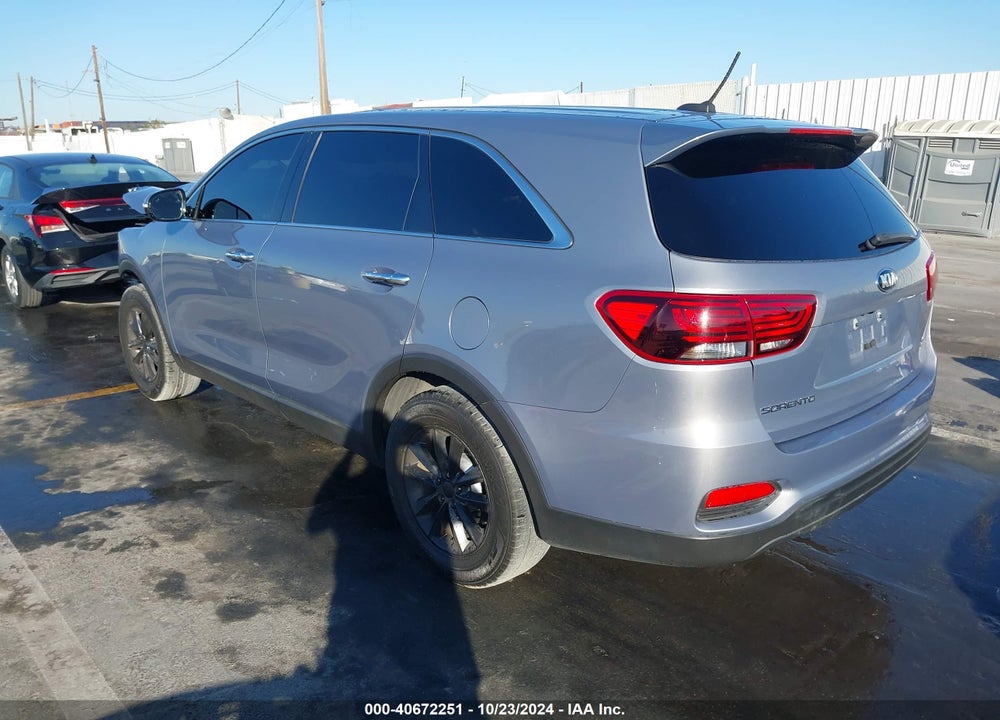 2020 KIA SORENTO 2.4L LX VIN: 5XYPG4A39LG623514