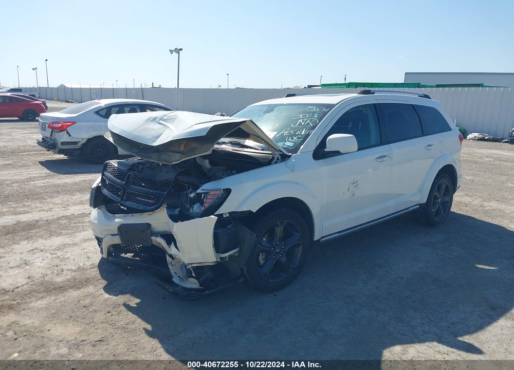 2020 DODGE JOURNEY CROSSROAD VIN: 3C4PDCGB0LT220287