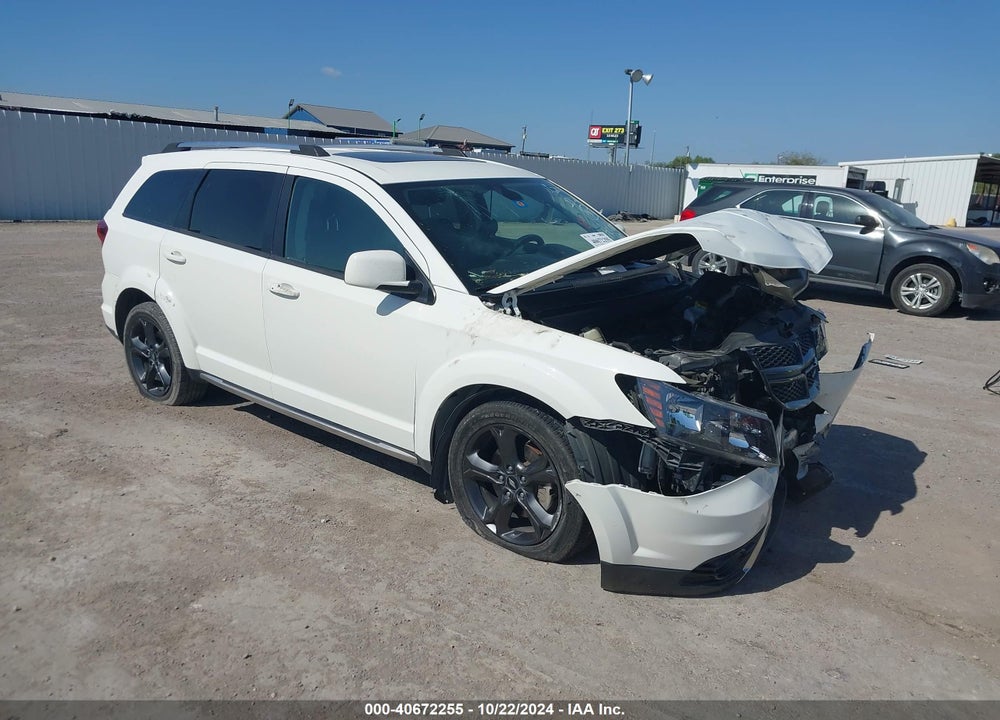 2020 DODGE JOURNEY CROSSROAD VIN: 3C4PDCGB0LT220287