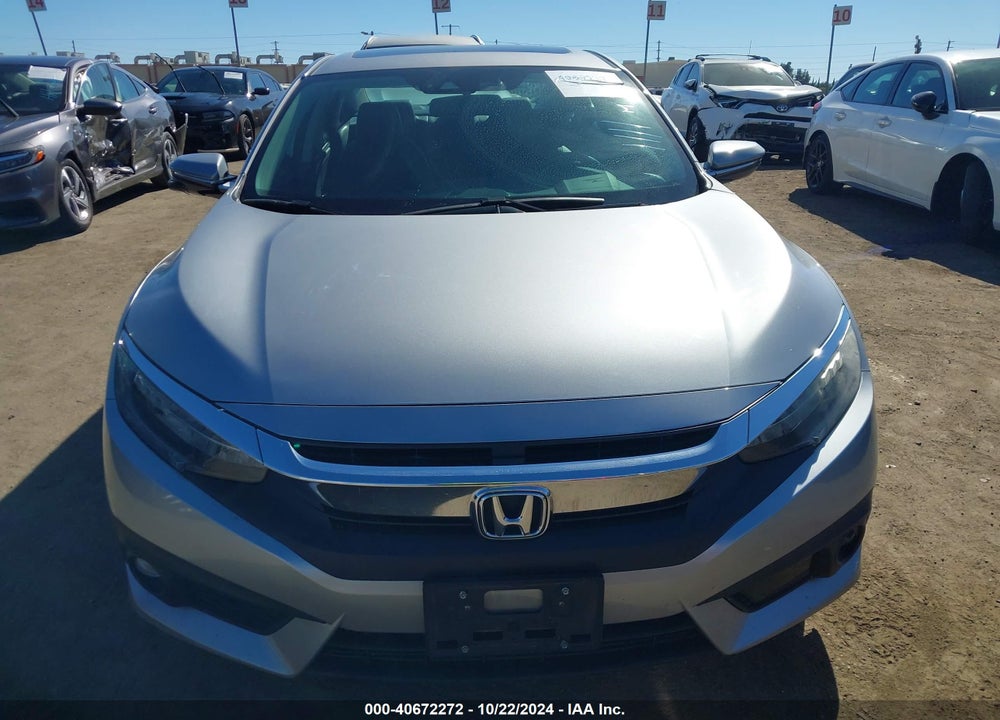 2016 HONDA CIVIC TOURING VIN: 2HGFC1F92GH645589