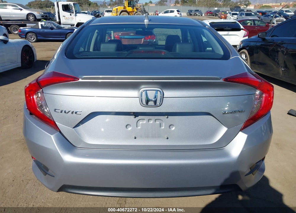 2016 HONDA CIVIC TOURING VIN: 2HGFC1F92GH645589