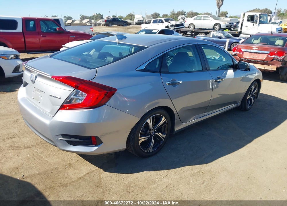 2016 HONDA CIVIC TOURING VIN: 2HGFC1F92GH645589