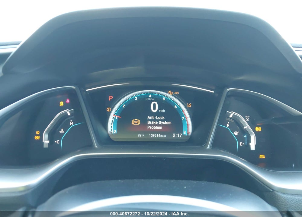 2016 HONDA CIVIC TOURING VIN: 2HGFC1F92GH645589