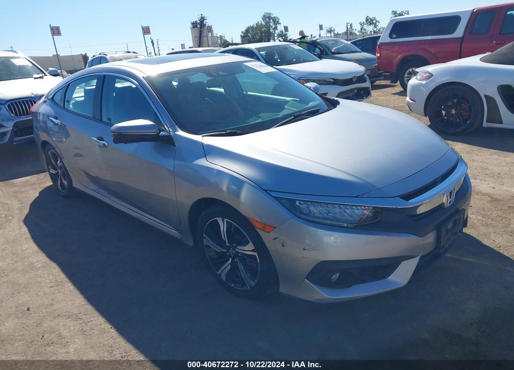 2016 HONDA CIVIC TOURING VIN: 2HGFC1F92GH645589