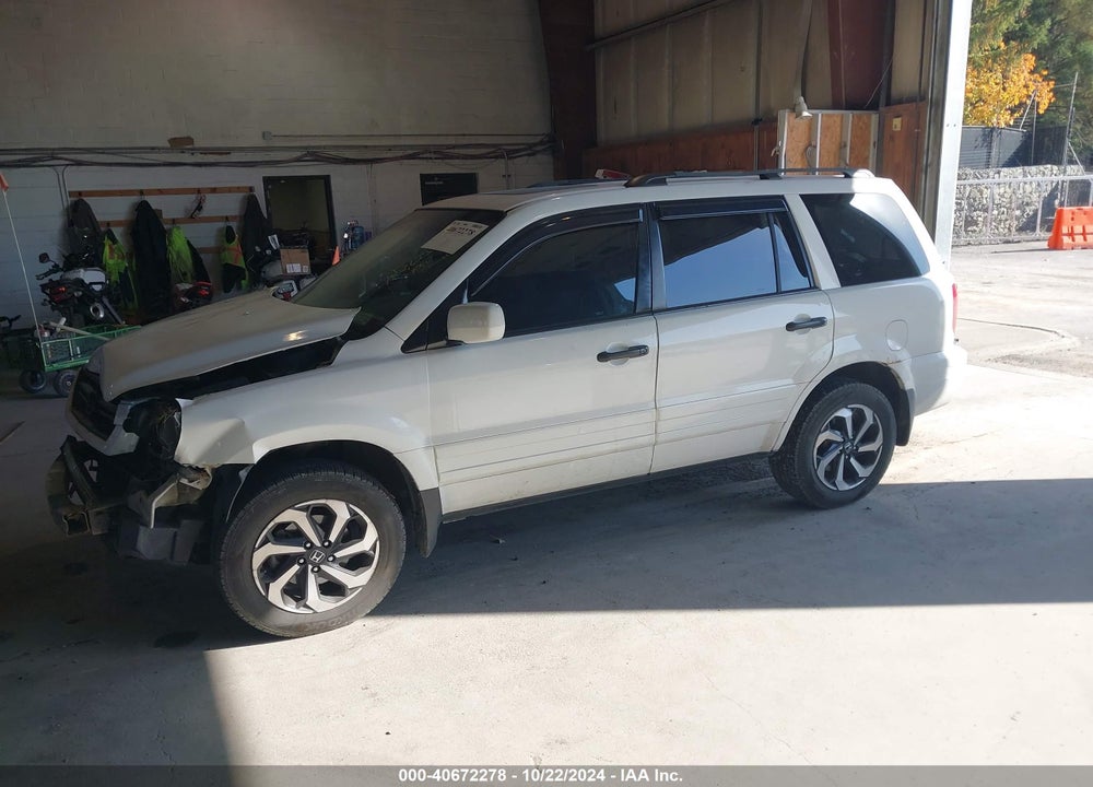2005 HONDA PILOT EX-L VIN: 2HKYF18695H547696