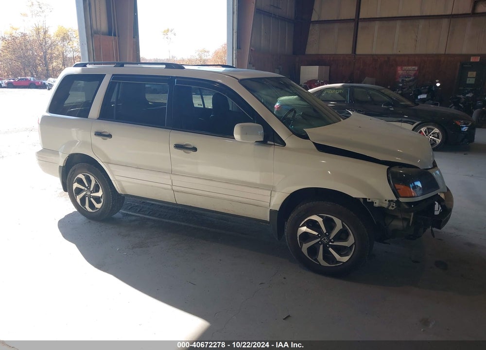 2005 HONDA PILOT EX-L VIN: 2HKYF18695H547696