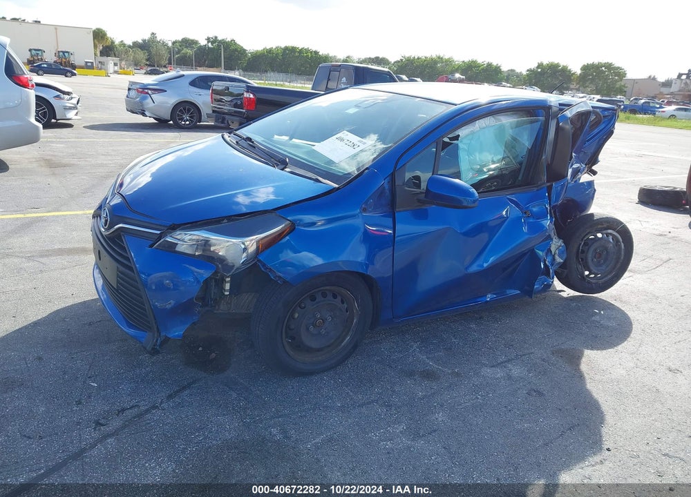 2017 TOYOTA YARIS L VIN: VNKKTUD31HA078666