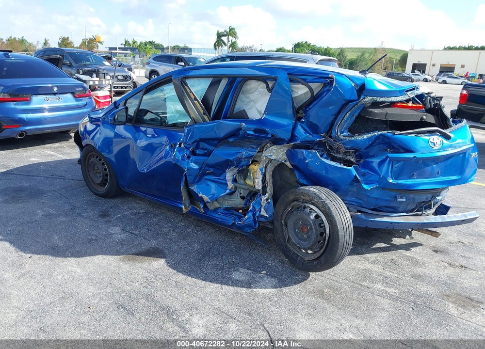 2017 TOYOTA YARIS L VIN: VNKKTUD31HA078666