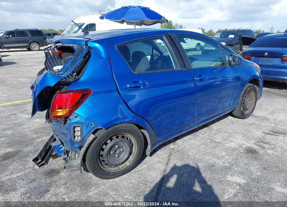 2017 TOYOTA YARIS L VIN: VNKKTUD31HA078666