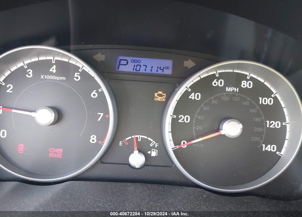 2010 HYUNDAI ACCENT GS VIN: KMHCM3AC8AU173816