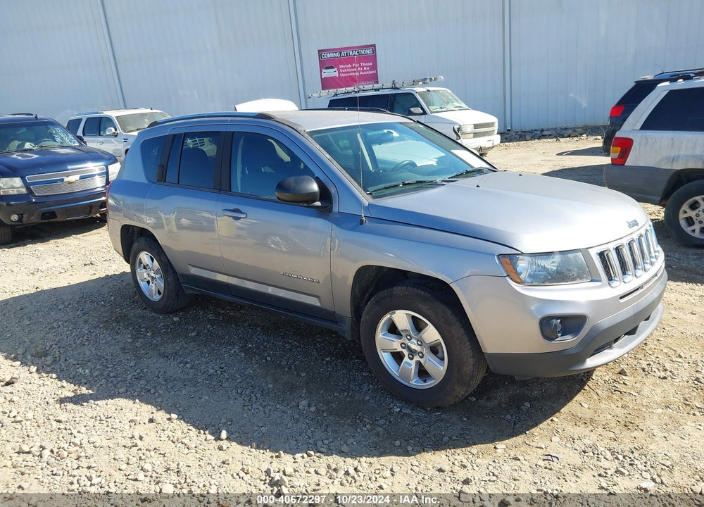 2014 JEEP COMPASS SPORT VIN: 1C4NJCBA5ED844481