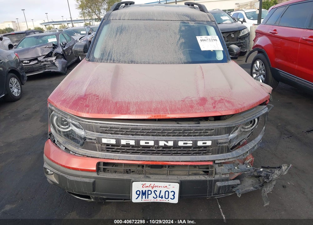 2023 FORD BRONCO SPORT BADLANDS VIN: 3FMCR9D94PRE29809