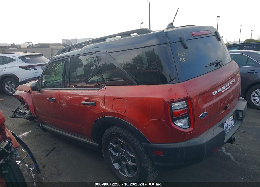 2023 FORD BRONCO SPORT BADLANDS VIN: 3FMCR9D94PRE29809