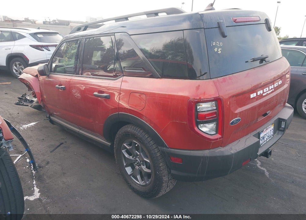 2023 FORD BRONCO SPORT BADLANDS VIN: 3FMCR9D94PRE29809