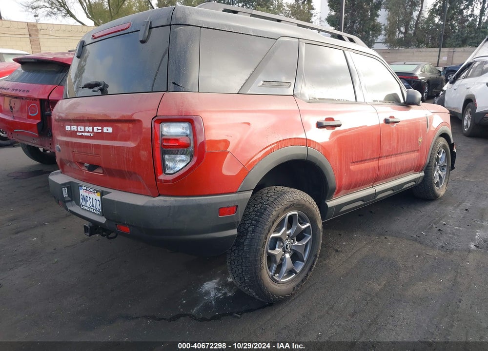 2023 FORD BRONCO SPORT BADLANDS VIN: 3FMCR9D94PRE29809