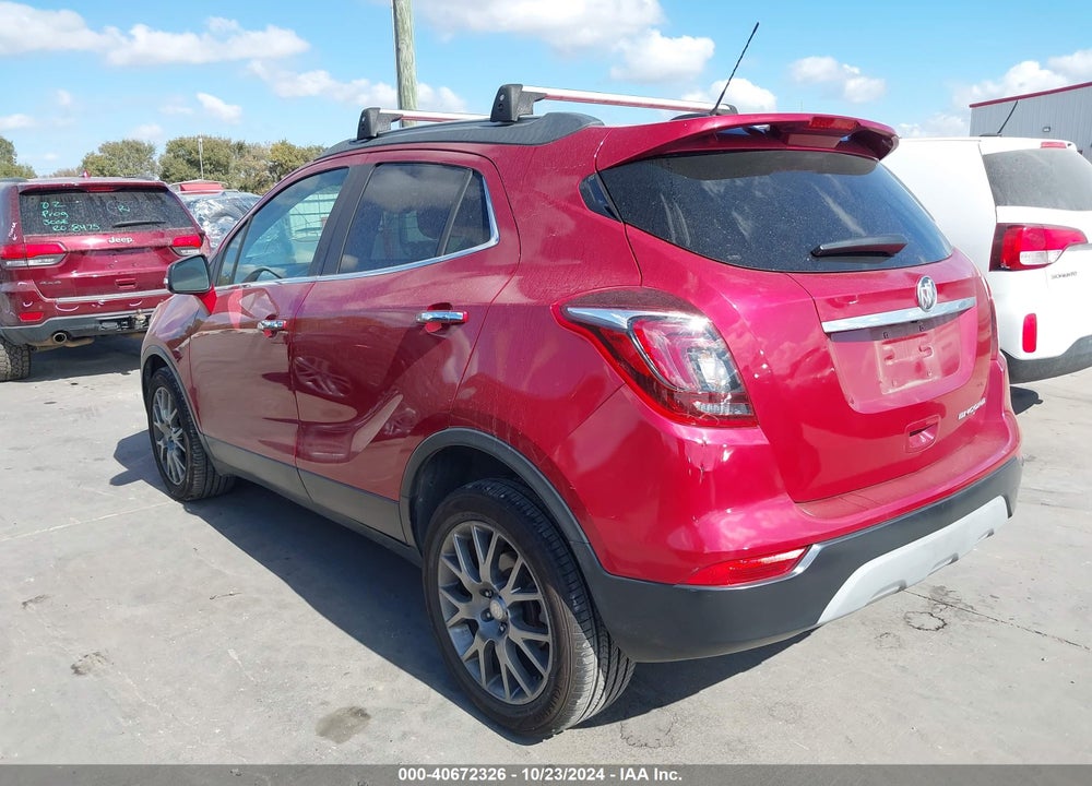 2019 BUICK ENCORE FWD SPORT TOURING VIN: KL4CJ1SM7KB729114