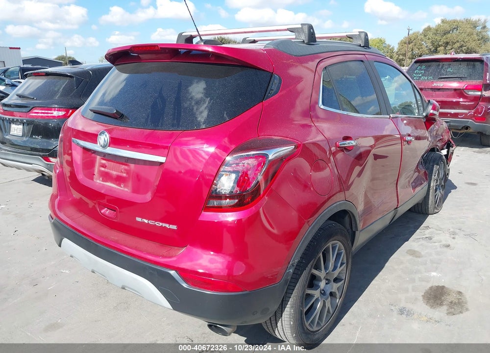 2019 BUICK ENCORE FWD SPORT TOURING VIN: KL4CJ1SM7KB729114