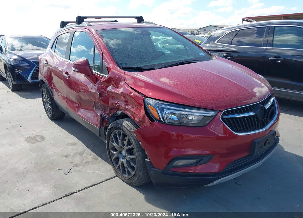 2019 BUICK ENCORE FWD SPORT TOURING VIN: KL4CJ1SM7KB729114